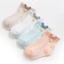Vớ Sơ Sinh KANGN, Tất Không Xương Xuân Hè Màu Trơn, Tất Ngắn Thoáng Khí Cotton Thời Trang