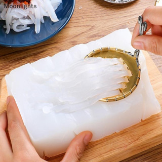 Moonlights Thép không gỉ Jelly Scraper Hộ gia đình DIY Jelly Scraper Tiện ích EN