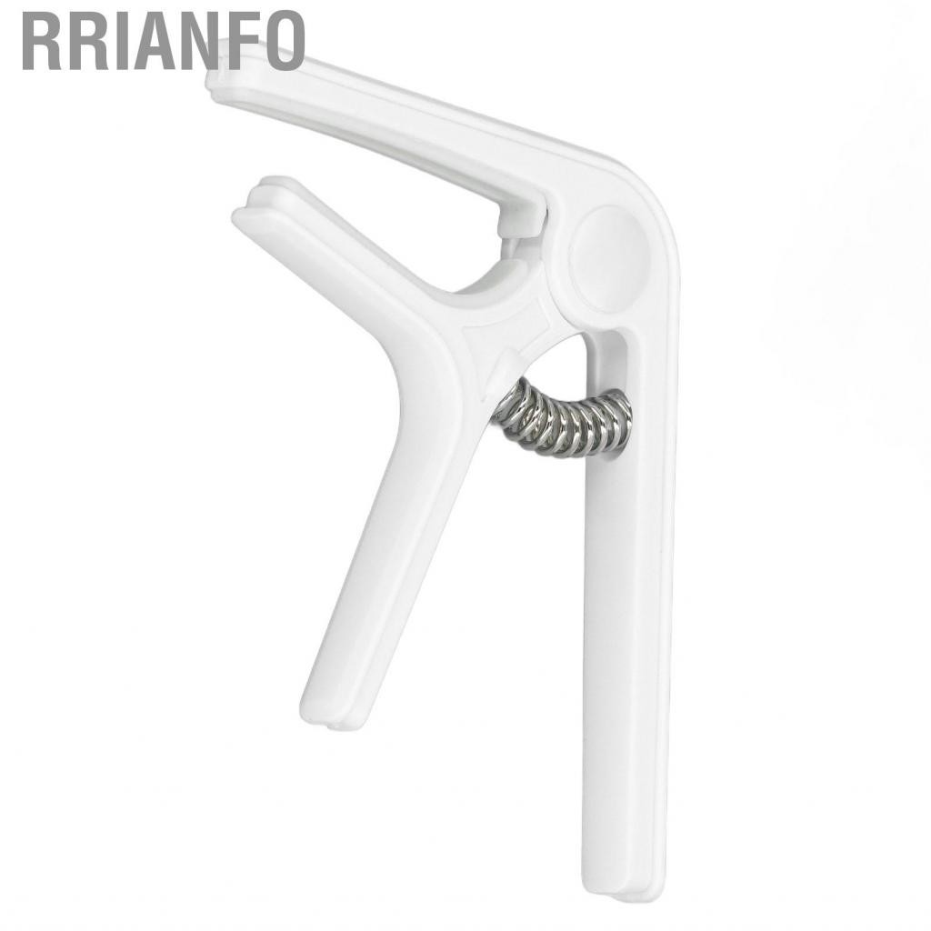 Rrianfo Acoustic Guitar Capo  Even Pressure Easy Operation for Practice