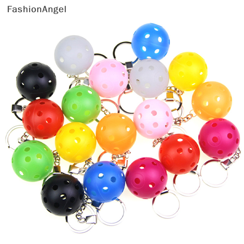 FashionAngel Thể Thao Phong Cách Pickleball Móc Khóa Unisex Kim Loại Pickleball Vợt Móc Khóa Túi Ví Ba Lô Trang Trí Phụ Kiện TH