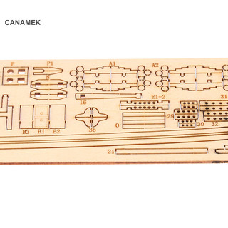 Canamek 1: 70 Cổng Mới Thuyền Thuyền Mô Hình DIY Bộ Tàu Lắp Ráp Quà Tặng Trang Trí Csf