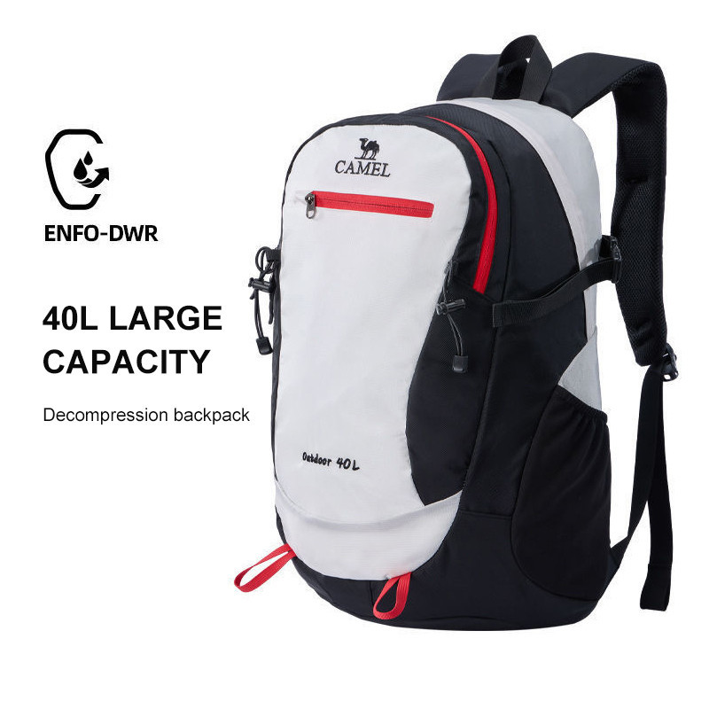 Ảnh Ba lô chống nước ngoài trời CAMEL CROWN Ba lô du lịch đi bộ đường dài nhẹ và đi xe đạp 40L 3
