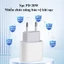 Củ sạc nhanh điện thoại PD20w, có cáp C-L dài 1,5m, dành cho điện thoại iP, XS,Promax