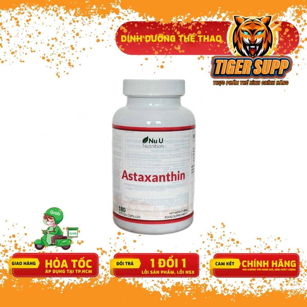 [Freeship] Nuu Natural Astaxanthin 12mg, Viên uống chỗng lão hóa, đẹp da, tăng cường miễn dịch - Chính hãng