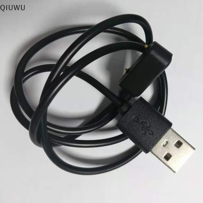 QIUWU Cho Honor Watch ES Huawei Band 7 / Honor Band 6 / 6 Pro Đồng hồ thông minh Bộ chuyển đổi nguồn cáp sạc USB 2pin di động.