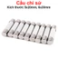 Cầu chì sứ, cầu chì bảo vệ ngắn mạch 5x20mm, 6x30mm