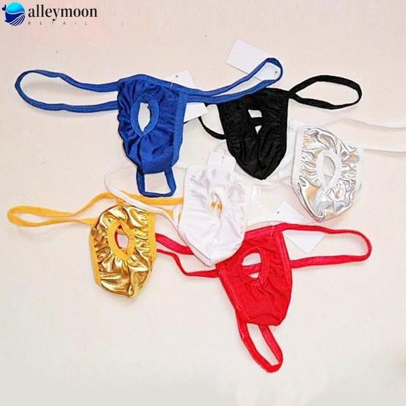 ⚡Tin TỨC MỚI CHO NAM⚡Nam Mới Gợi Cảm Quần Lót Dây Thông Có Lỗ T-back Quần Lót Gợi Cảm
