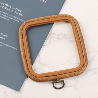 Vòng thêu JKDESIGN, Khung thêu hình bát giác hạt gỗ / Vuông / Hình chữ nhật / Lục giác, Dụng cụ co giãn thủ công DIY Needlecraft
