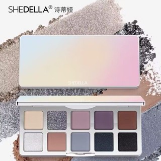 Bảng phấn mắt lấp lánh SHEDELLA 🍎 🍎 🍎 🍎 🍎 ❈ ❈ ❈ Bảng phấn mắt đầy màu sắc Bảng phấn mắt mười màu Bảng trang điểm Bảng phấn mắt lấp lánh không thấm nước khói