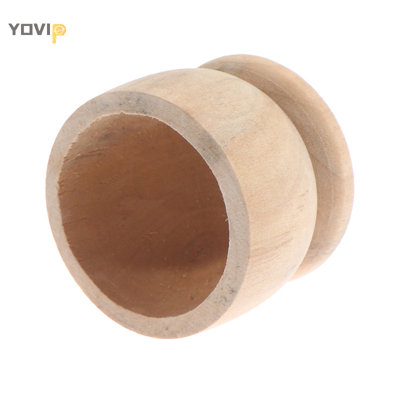 Yovip 10 Cái / bộ Uned Di Động Dụng Cụ Nhà Bếp Trứng Cốc Gỗ Bảo Quản Khay Trứng VN