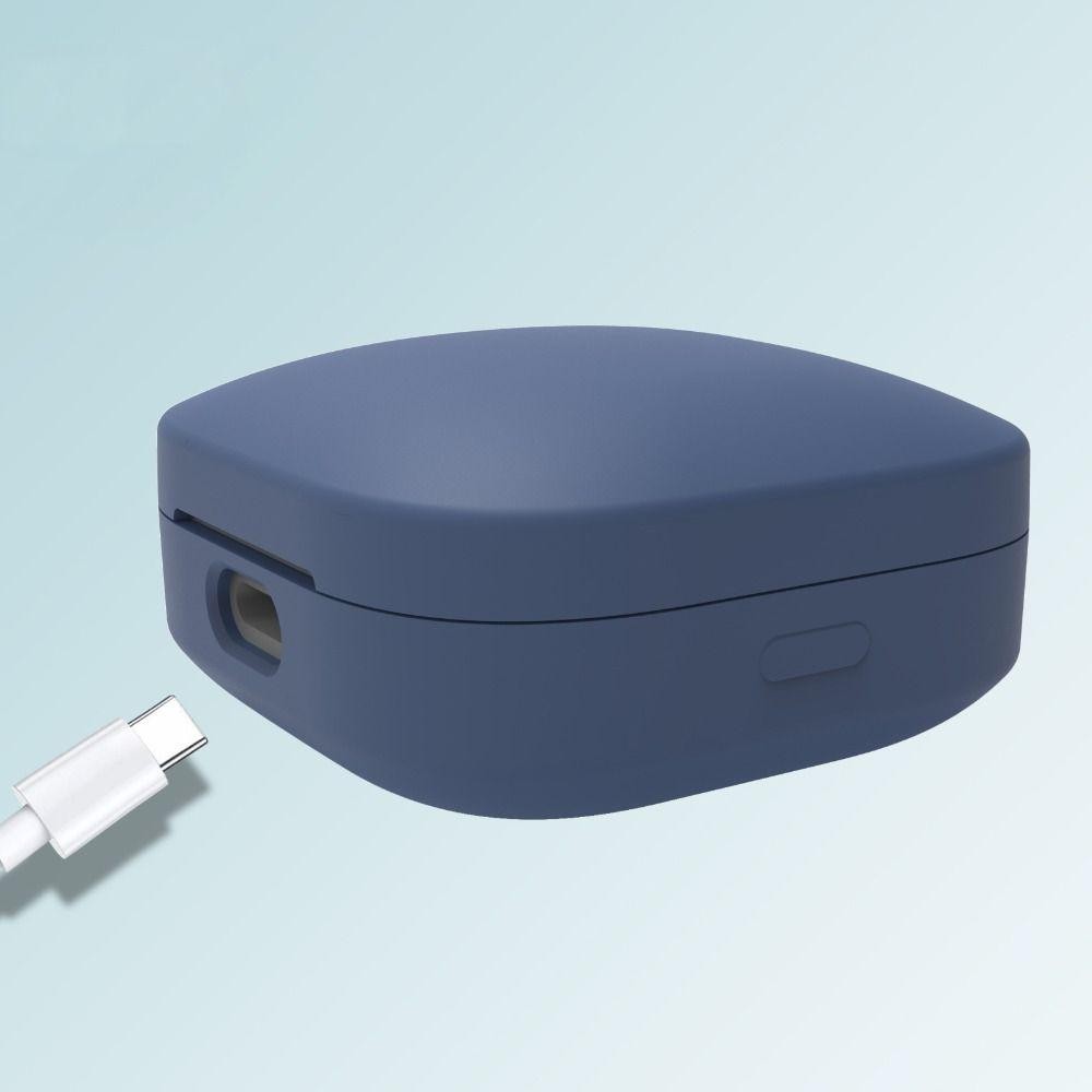 ESSENCEH Cover, Bảo vệ silicon, Phụ kiện tai nghe có móc Vỏ vỏ chống trầy xước cho Redmi Buds 6 Active