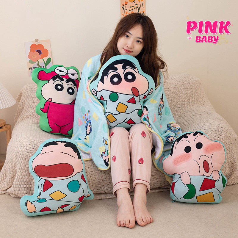 Crayon Shinchan Series Sang Trọng Búp Bê Hình Đồ Chơi Hoạt Hình Mềm Mại Gối Sang Trọng Trẻ Em Bé Trai Bé Gái Quà Tặng