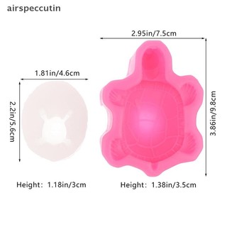 Airpeccutin 1 Khuôn Silicon Hình Rùa Dễ Thương Theo Chủ Đề Đại Dương Có Thể Tái Sử Dụng Rùa Nhựa Epoxy Khuôn Mousse Bánh Sô Cô La Khuôn Nướng Bánh EN