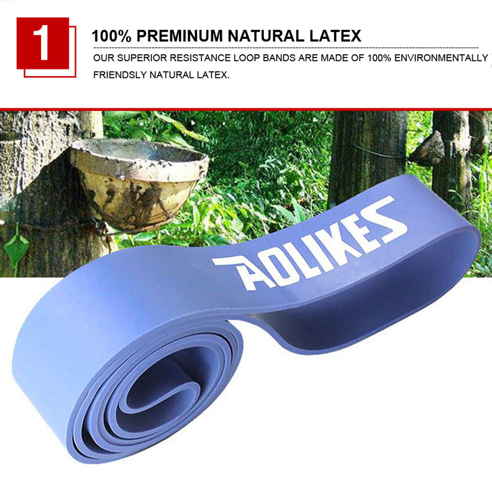 Ảnh Aolikes Yoga Cao Su Tập Gym Dây Kháng Lực Tập Luyện Thể Dục Tập Luyện Sức Mạnh Nâng Hông Dây Đeo Đàn Hồi 4