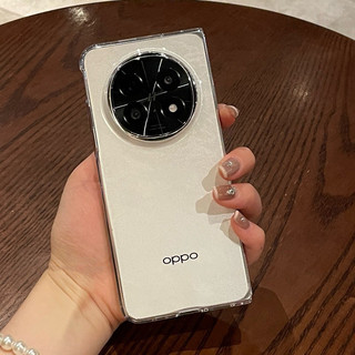 Ốp Điện Thoại Trong Suốt Siêu Mỏng Cho OPPO Find N5 N3 OnePlus Mở 5G Vỏ Silicon Chống Sốc Trong Suốt