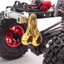 Kim Loại 55 * 38mm Dangler Balls Xe Tải Hạt Quy Mô Phụ Kiện Cho 1 / 8 1 / 10 RC Xe Bánh Xích SCX10 TRX4 D90 Capra YK4102 Đồ Chơi Trang Trí