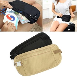Kudosation Travel Money Belt Ẩn Eo Ví An Ninh Túi Hộ Chiếu Túi Đựng ID