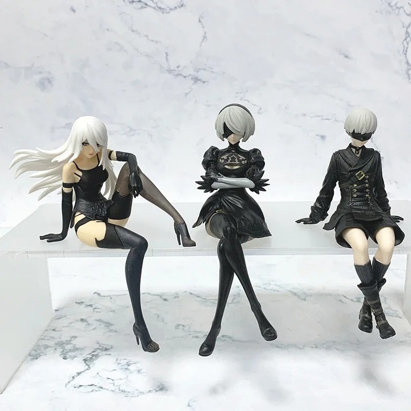 Nier: automata Ver1.1A 2B Yorha No. 2 9S Loại B 9S Cao Cấp Chokonose Nhân Vật Hành Động Đồ Chơi Sưu Tập Bàn Trang Trí Đồ Chơi