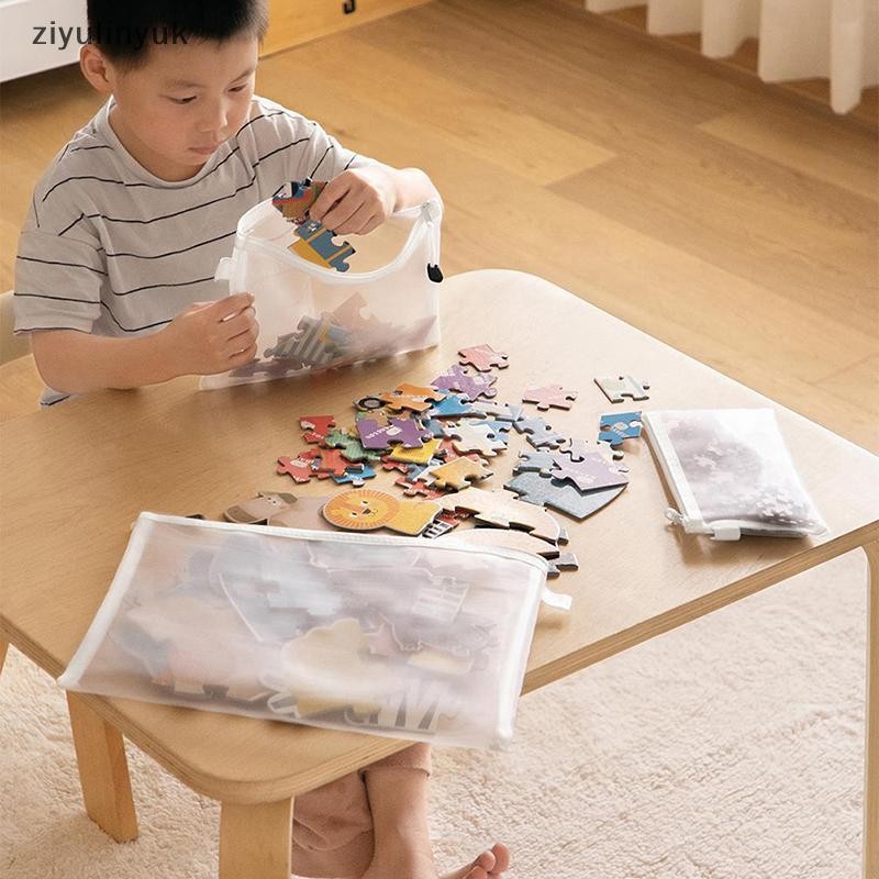 Ziyulinyuk A4 / A5 / A6 Lưới Dây Kéo Túi Tài Liệu Túi Zip Chống Thấm Nước Thư Mục Tập Tin Đồ Dùng Văn Phòng Trường Học Hộp Đựng Bút Chì 1 Túi Đựng Mỹ Phẩm Trang Điểm EN