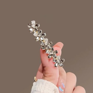 Mauropoli [Sẵn Sàng] Mori Phong Cách Hoa Nổ Kẹp Tóc Gãy Mỏ Vịt Kẹp Tóc Mũ Đội Đầu Hàn Quốc Giả Tinh Tế Pha Lê Kẹp Tóc Nữ Kẹp Bên