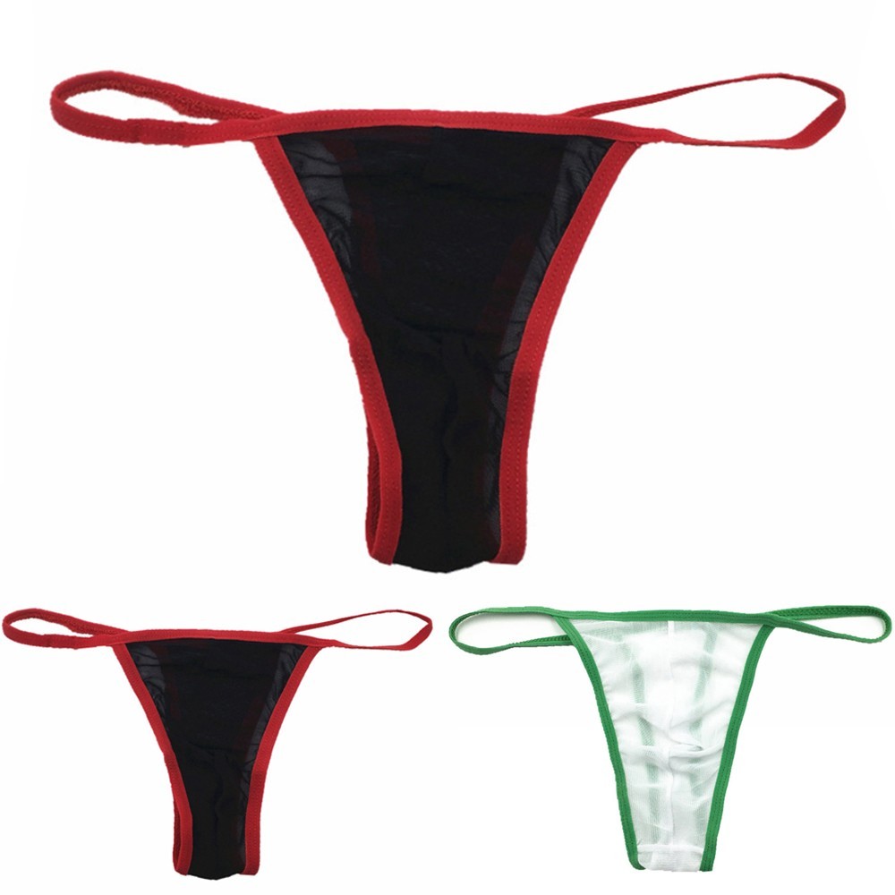 Quần lót G-string nam xuyên thấu, gợi cảm, kiểu Jockstraps, phù hợp bơi lội