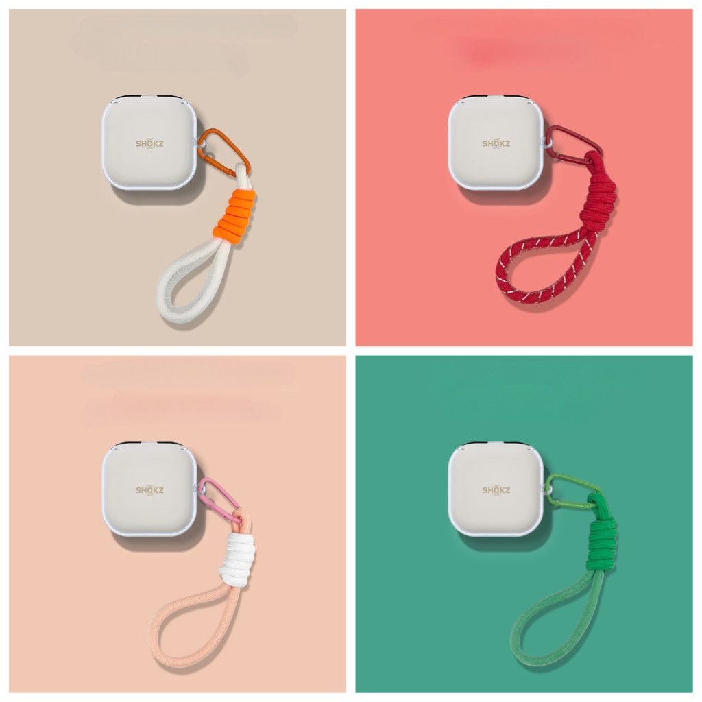 Dành Cho Shokz Openfit 2 T920 / Openfit T910 / Openfit air T511 Tai Nghe Trong Suốt Tai Nghe Vỏ Mềm Transpent TPU Chống Sốc Tai Nghe Bảo Vệ Vòng