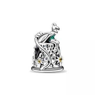 Hàng hóa mới Mặt dây chuyền thỏ may mắn bạc 925 Quà tặng năm mới Vòng tay DIY may mắn Quà tặng xương rắn