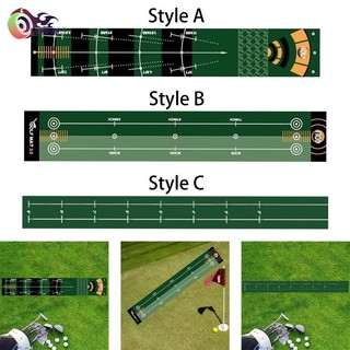 Dovewill Golf Putting Mat Putter Phụ kiện tập luyện cho nam giới Cải thiện kỹ năng đặt Thiết bị hỗ trợ đào tạo cho sân vườn văn phòng