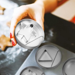 4 Đường Khuôn Bánh Quy Kẹo Bánh Quy Khuôn Sugar Game bộ Hàn Quốc Tổ Ong CookiesGame Bộ Mực Người Hâm Mộ Truyền Hình Hàn Quốc Và Trẻ Em thép không gỉ kim loại hợp kim nhỏ gọn dễ sử dụng
