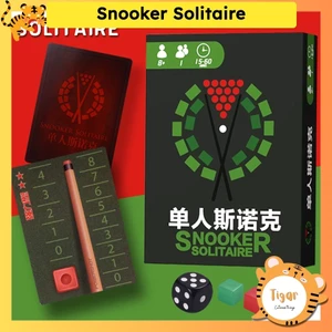 Boardgame Snooker Solitaire Game Bida 1 người bản Trung Engsub Tigar