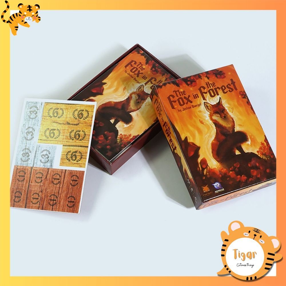 [Luật Việt] Bộ trò chơi Board Game The Fox In The Forest A Trick-Taking Game cho 2 người BG161 Tigar