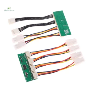 Trình Giả Lập Quạt 4Pin Vuông 4 Trong 1 12V Đặc Biệt Cho Antminer S21 S19kpro T21 KS5 KS5pro Quạt Spoofer Dummer mới