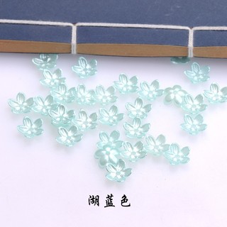 30 Chiếc 1 Bộ 12 Mm Cánh Hoa Acrylic Cánh Hoa Tự Làm Handmade Kẹp Tóc Chất Liệu Làm