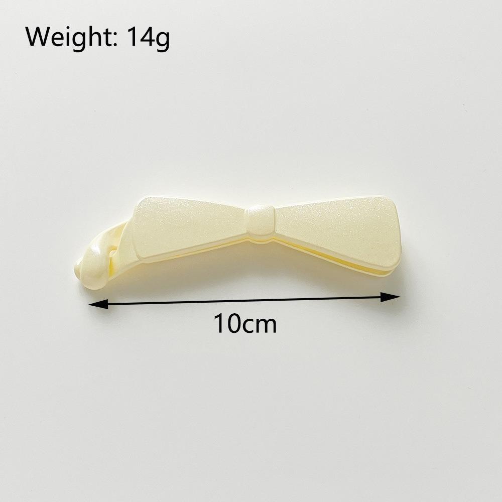 Jvsub Banana Big Clip, Giá đỡ đuôi ngựa thời trang Flash mịn, Phụ kiện Hàn Quốc Nơ Kẹp tóc màu trơn Nữ