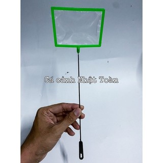 Vợt Nano Vuông vớt cá, artermia, bobo