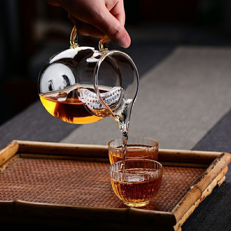 Tống chuyên trà bằng thủy tinh chịu nhiệt Borosilicate cao cấp kèm lọc