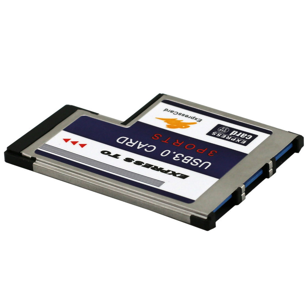 Jmt 3 Cổng Ẩn Bên Trong USB 3.0 Sang Expresscard 54mm USB3.0 Bộ Chuyển Đổi Cho PCMCIA Express Card Laptop Notebook PC