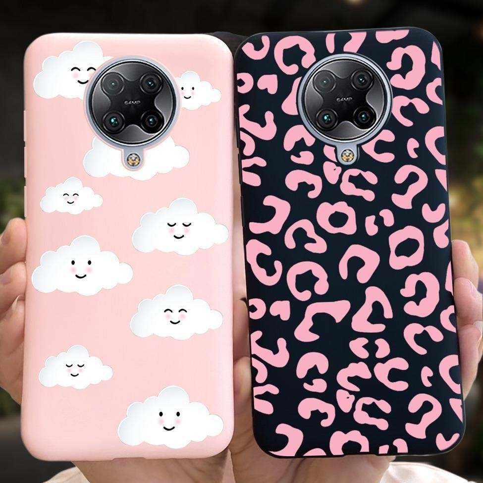 Redmi K30 Pro Vỏ Kẹo Chống Sốc Silicon Ốp Lưng Xiaomi Redmi K30 Pro Hoa Thời Trang Dễ Thương Mèo Phi Hành Gia Sơn