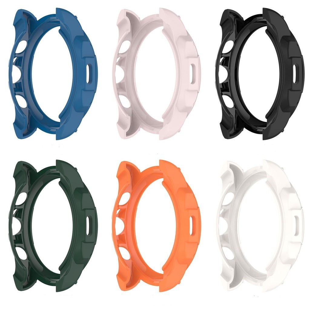 Fossil Gen6 Cao Cấp Silicon Mềm TPU Rỗng Ra Đồng Hồ Thông Minh Dành Cho Fossil Gen 6 42mm 44mm Chống Sốc Chống Vân Tay Đồng Hồ Khung Ốp Lưng Bảo Vệ Màn Hình
