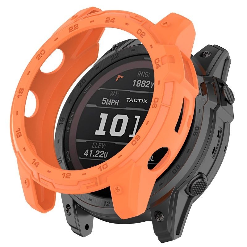 Garmin Tactix7 Enduro2 Chất Lượng Cao Silicon Mềm Rỗng Ra Khung Ốp Lưng Đồng Hồ Thông Minh Dành Cho Garmin Tactix 7 Enduro 2 Chống Trầy Xước Chống Vân Tay Bảo Vệ Màn Hình Đồng Hồ