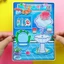 Đồ chơi giấy ngôi nhà búp bê bằng giấy công chúa toca Aried Quite Book đồ chơi thủ công đồ chơi cho bé gái cô tiên xanh