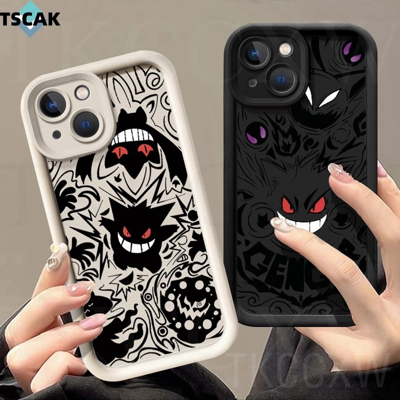 Ốp điện thoại hoạt hình Pokemon thời trang Anime cho Redmi K40 Gaming K30 K20 Pro K30 Ultra K60E Thiết kế cạnh thẳng Vỏ mềm