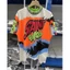 * * * * Chất lượng cao * * Saint Micheal force graffiti l / s tee Retro Racing Style graffiti Áo thun ngắn tay