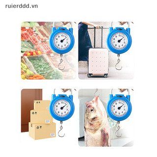 # MỚI # 10kg Cân cơ khí di động Hành lý cá Cân nhà bếp Cân lò xo cầm tay kỹ thuật số có độ chính xác cao.