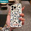 ibumpers Ốp Lưng IPhone Xinh Độc Đáo Hoa Hoạt Hình Cho IPhone 16 15 14 12 13 11 Pro Max IP 7 8 Plus X XS XR Ốp Điện Thoại Silicon Mềm Chống Sốc