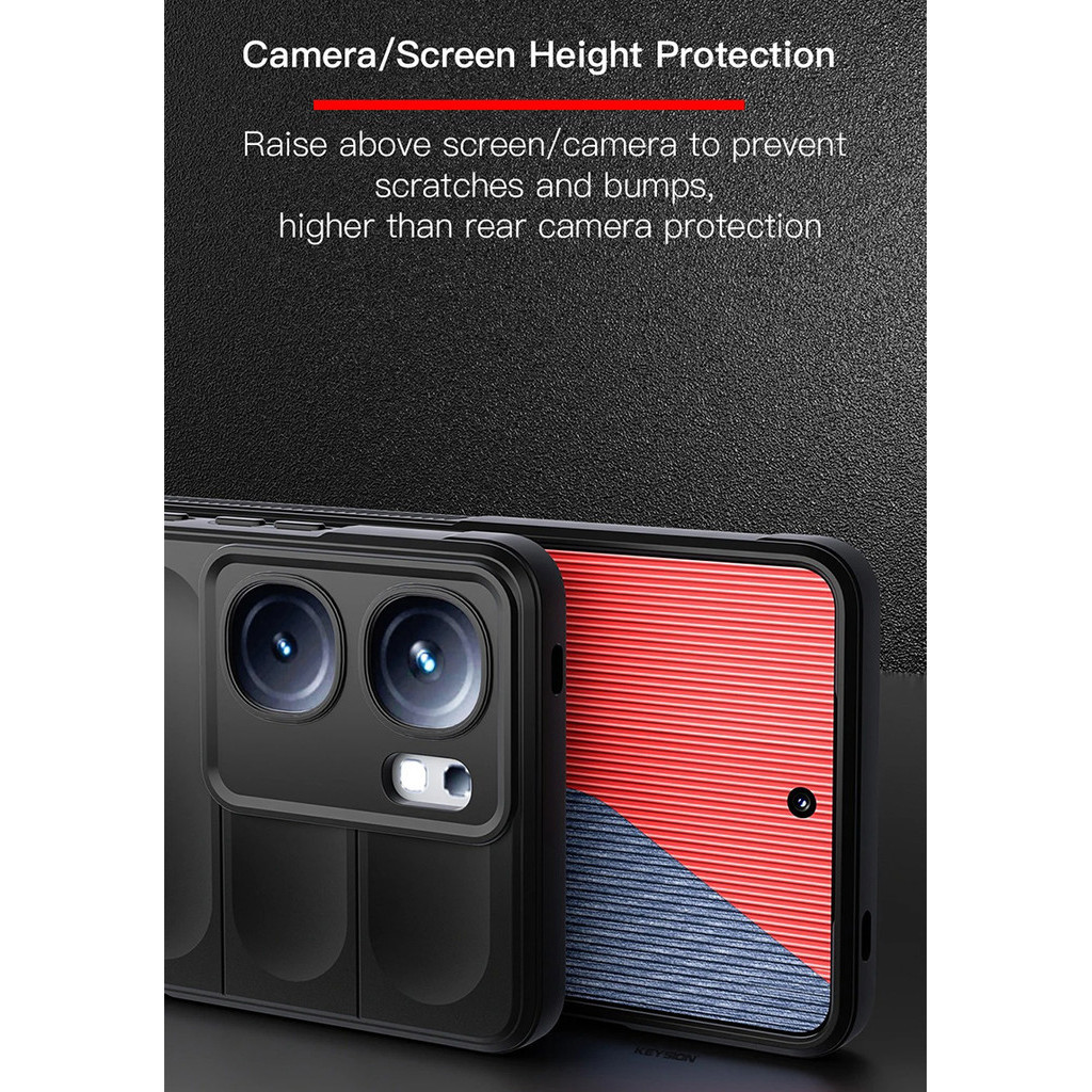 Dành cho Vivo iQOO Neo9 Neo 9s Pro + Ốp lưng TPU chống sốc sang trọng thân thiện với da