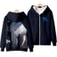 YB1 Lần Đó Tôi Được Tái Sinh Làm Áo Slime Dây Kéo Áo Hoodie Unisex Dài Tay Top Cosplay Plus Kích Thước BY1