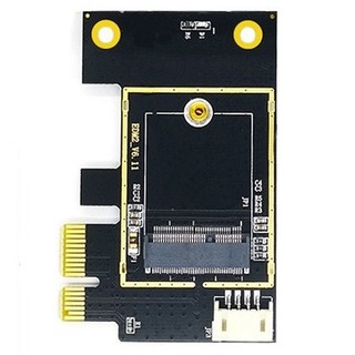 Thẻ chuyển đổi thẻ mạng không dây NGFF M.2 sang PCIE Hỗ trợ thẻ mạng 7260 8265 1650 1675X AX200 AX210