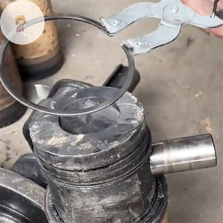 TWE Piston Vòng Cài Đặt Piston Vòng Kìm Piston Vòng Máy Nén Dụng Cụ Thép Không Gỉ Bảo Trì Xe Kẹp Động Cơ VN