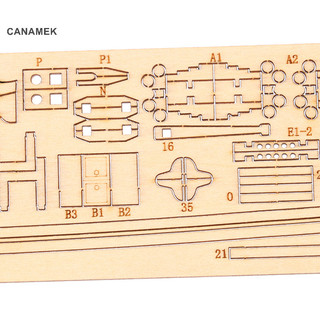 Canamek 1: 70 Cổng Mới Thuyền Thuyền Mô Hình DIY Bộ Tàu Lắp Ráp Quà Tặng Trang Trí Csf